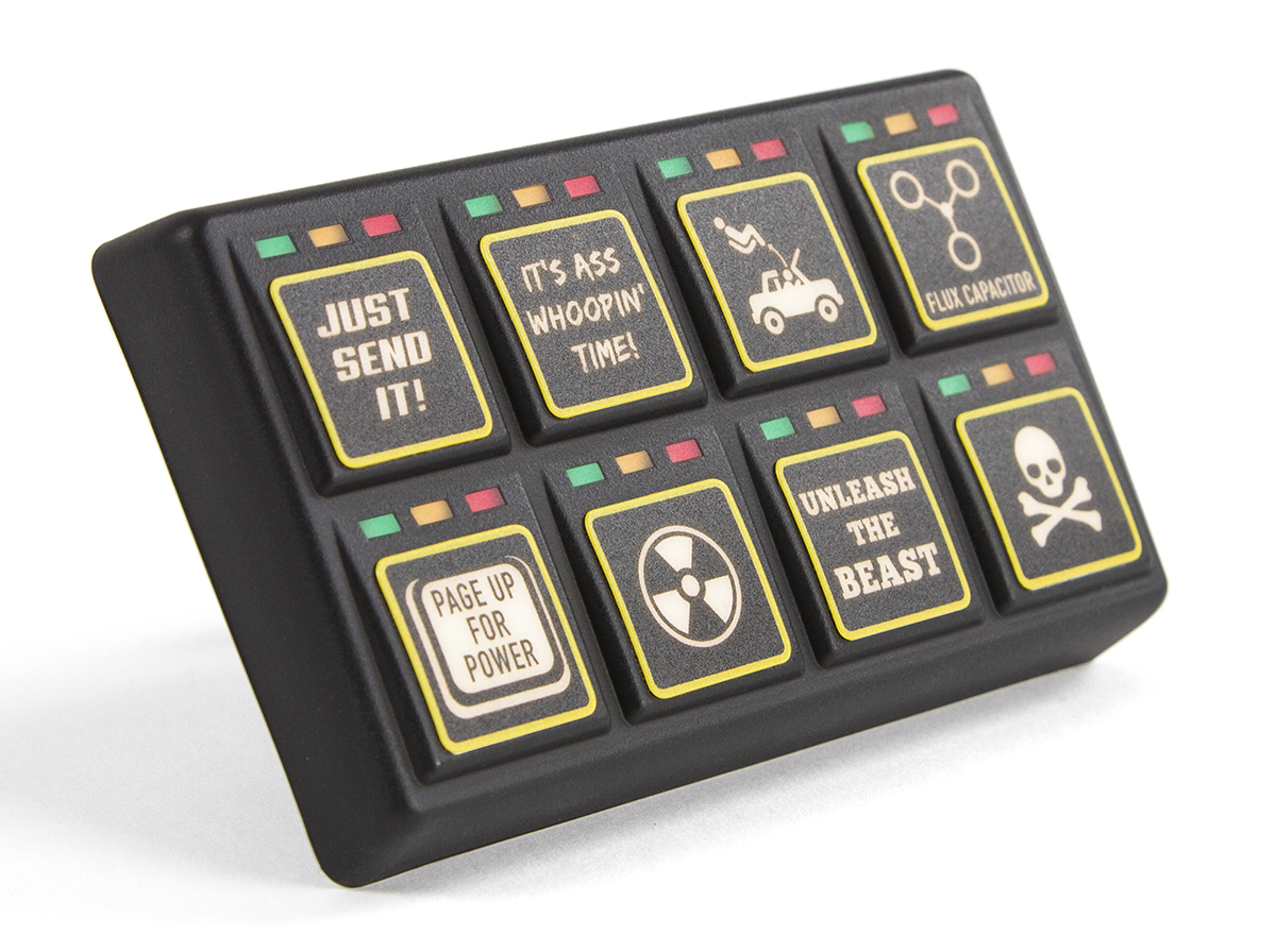 Haltech CAN Keypad 8 button (2x4) – Bild 2