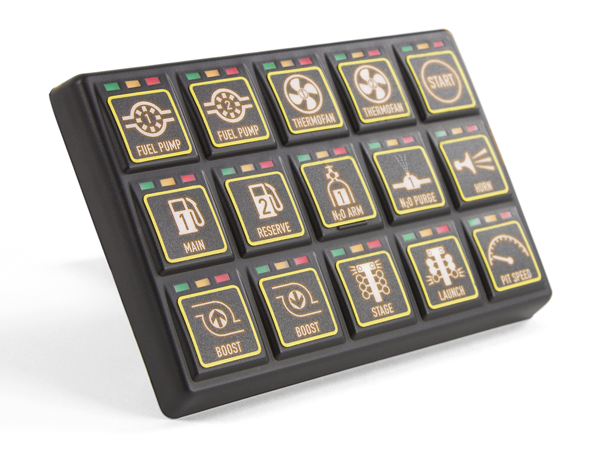 Haltech CAN Keypad 15 button (3x5) – Bild 4