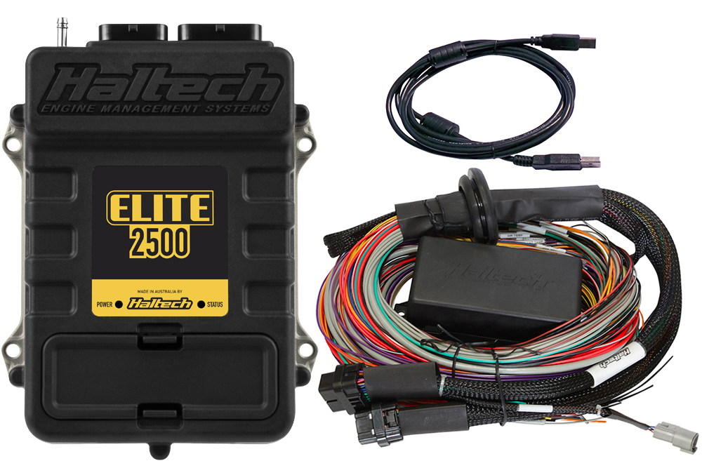 Elite 2500 + Premium Universal Wire-in Harness Kit Length: 5.0m (16')